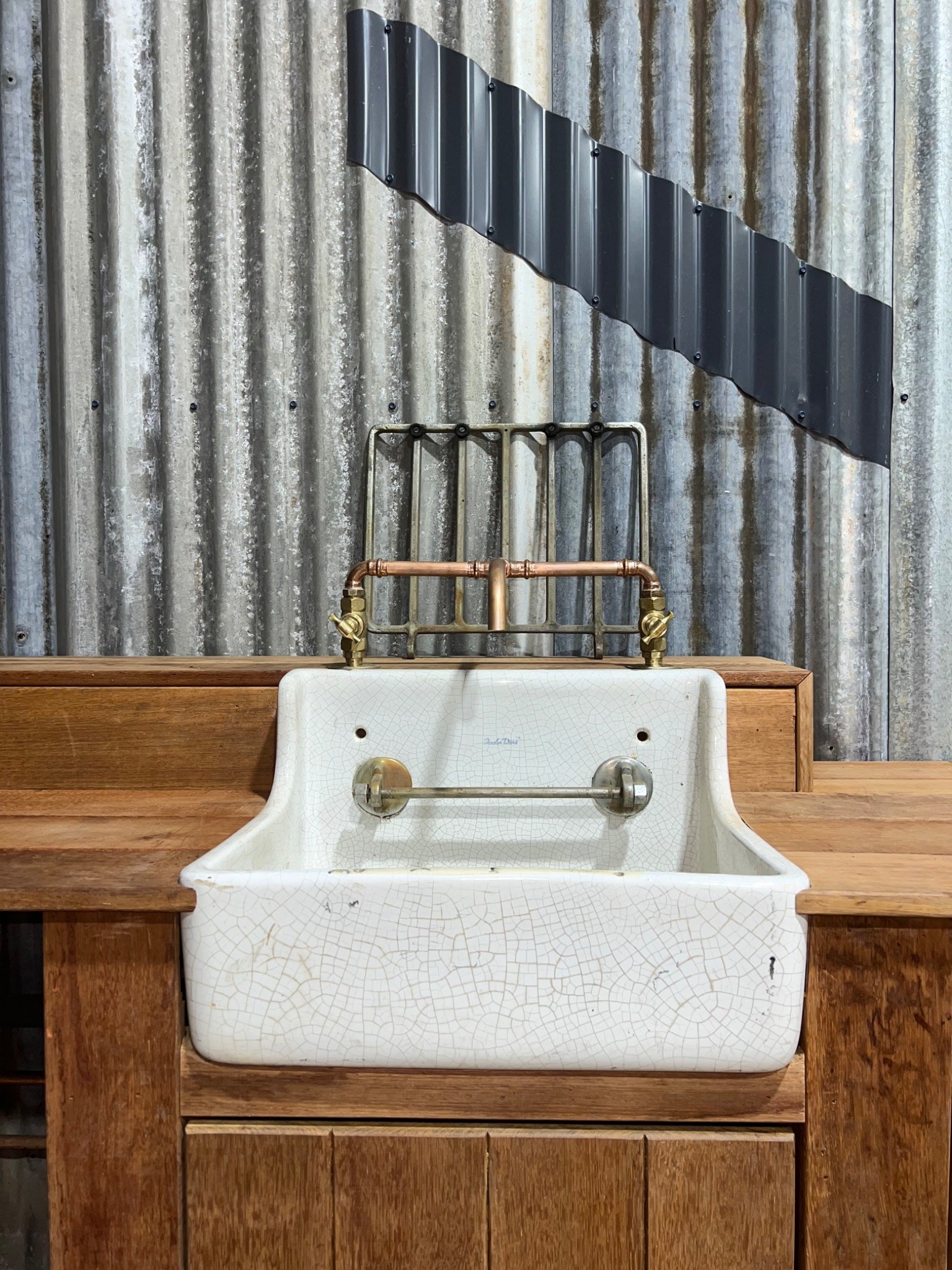 Detailed plumbing installation
